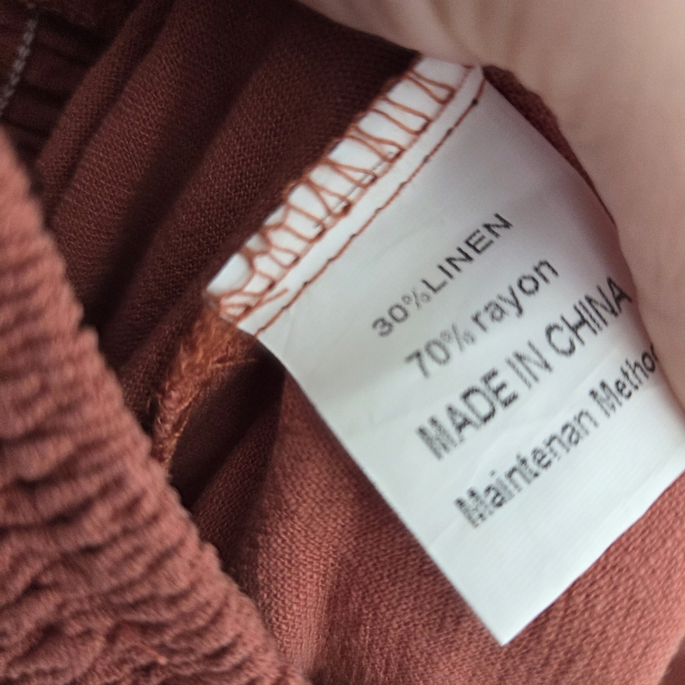 Anrabess Linen Blend Jumpsuit - Picture 14 of 16
